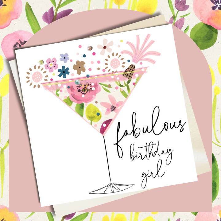 Fabulous Birthday Girl for wholesale by Katie Phythian Design