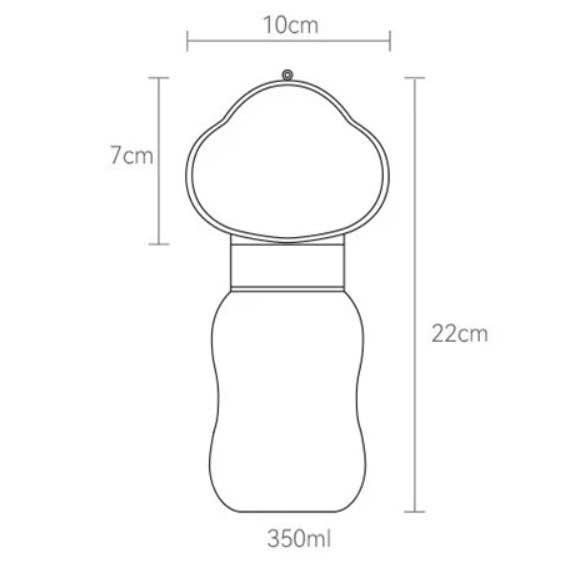 Mighty Pooch – wholesale Pet water bottle – Dog – Portable Water Dispenser16