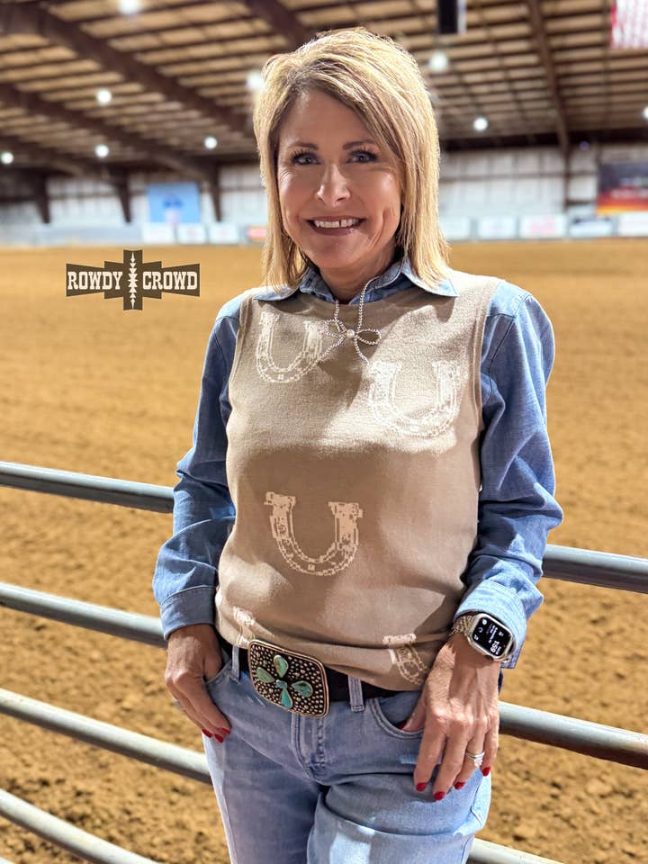 Hestesko Honning Tank for engroshandel hos Rowdy Crowd Clothing