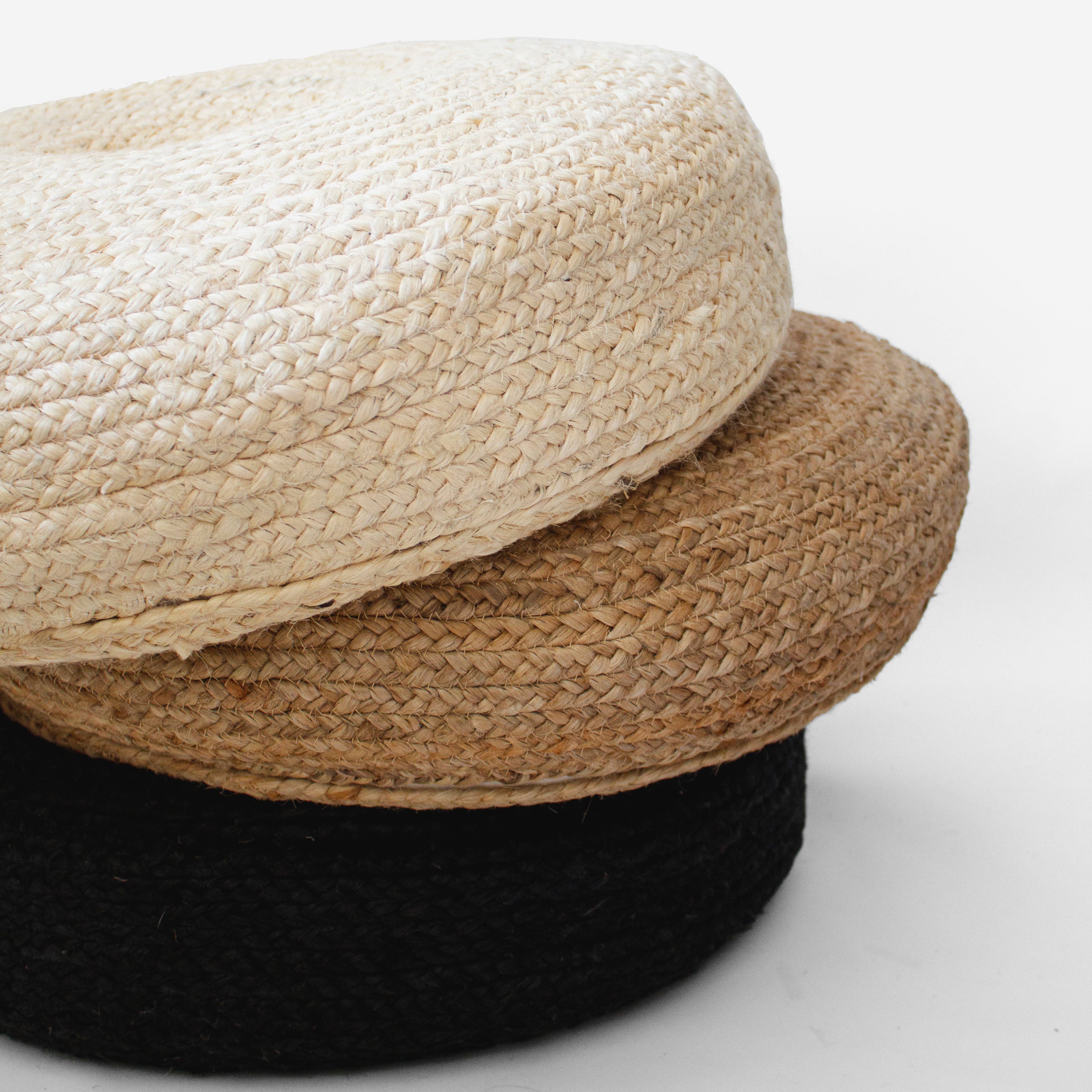 Love The Clutter - Wholesale Floor pillow - Jute Meditation Pillow1