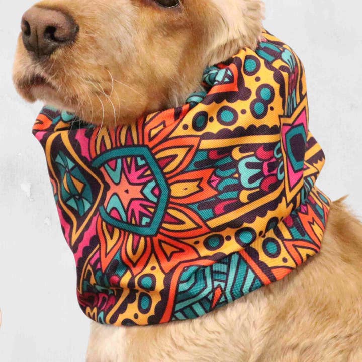Snood pour chien imperméable | Mandala pour la vente par Distinguish Me