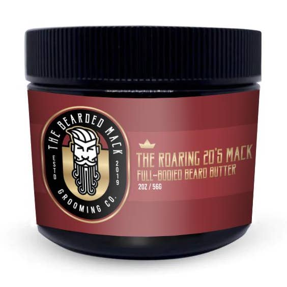 The Roaring 20’s Mack Beard Butter - Barbershop for wholesale by The Bearded Mack Grooming Co