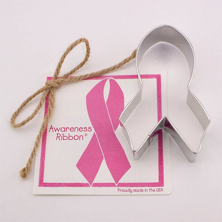 Awareness Ribbon Cookie Cutter for wholesale by Ann Clark