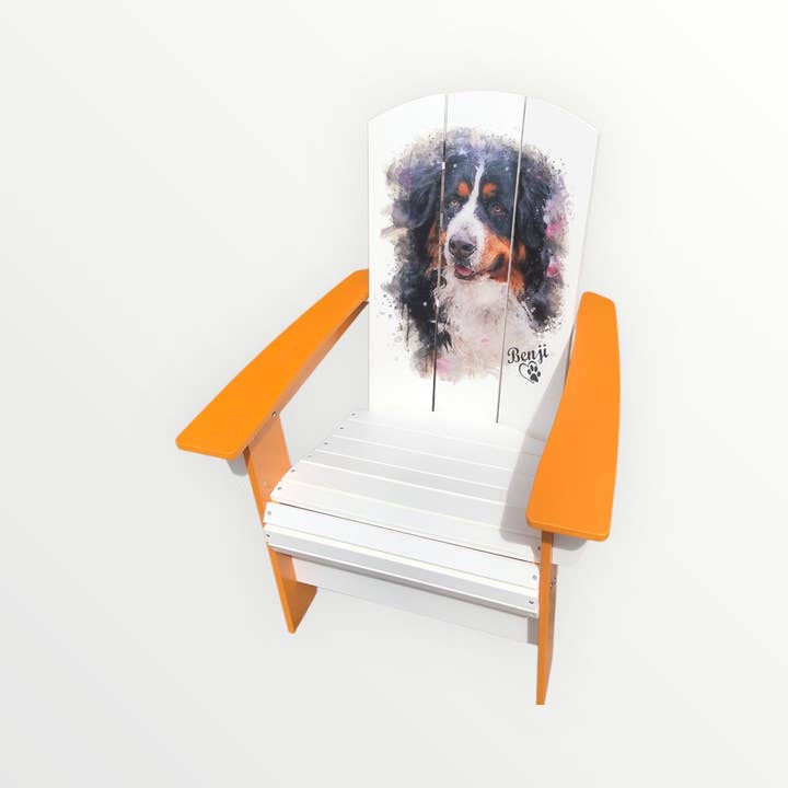 Sammie's Custom Creations - Venta al por mayor Sillas Adirondack - Silla Adirondack con Arte Personalizado