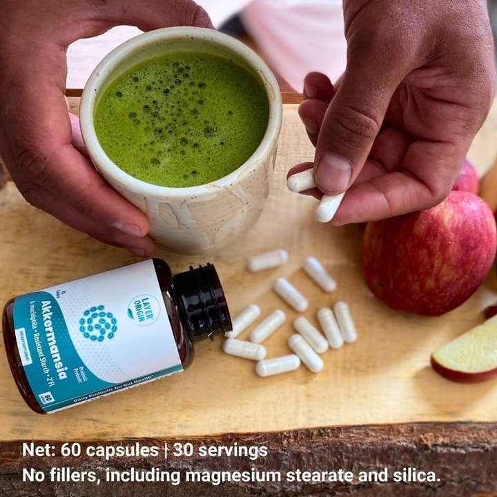 Layer Origin - Wholesale Oral Supplement/Vitamin - Akkermansia muciniphila Daily Probiotic with PureHMO Prebiotic for Weight Management4