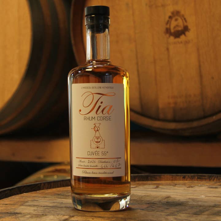 Tia Cuvée Rum 55° for wholesale by Distillerie U Massicciu