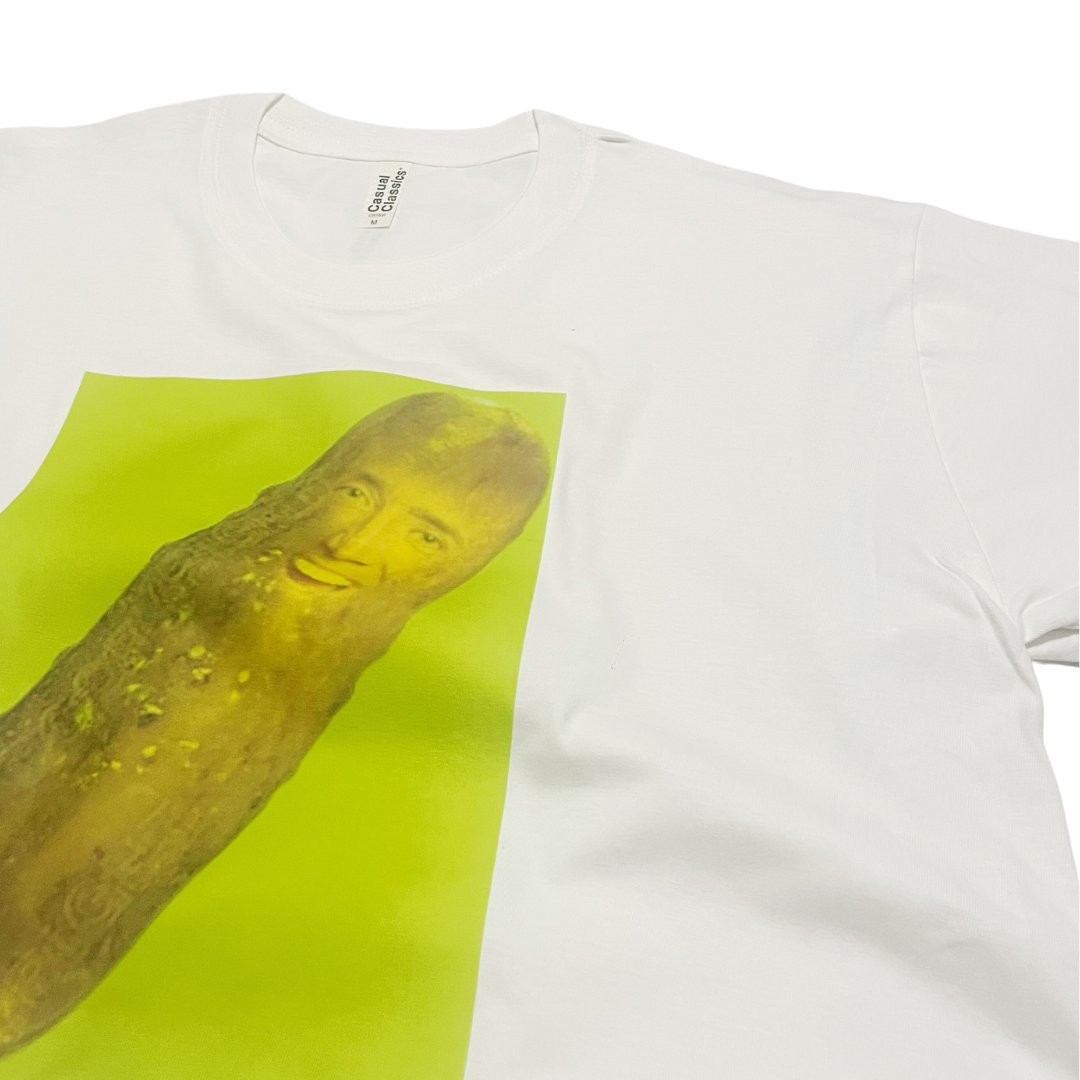 ZZZEBRAAA LIMITED – Großhandel T-Shirt mit Siebdruck – Unisex – Picolas Cage Lustiges Meme-T-Shirt Pickle Meme1