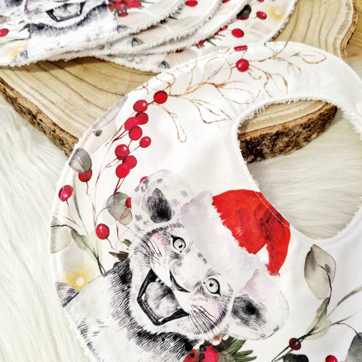 L'aiguille de Sha - Wholesale Bib - Baby - Christmas bib for baby – Perfect for the very first Christmas!3