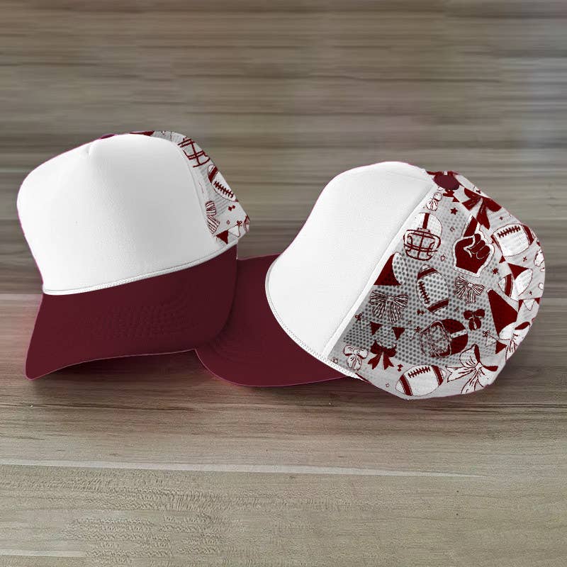 Trendy Transfers - Vente Casquette de camionneur – unisexe - Casquette Trucker en Mousse aux Couleurs de l'Équipe de Football Medley20