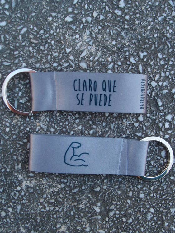 Clear You Can Key Chain for wholesale by Marronynegro