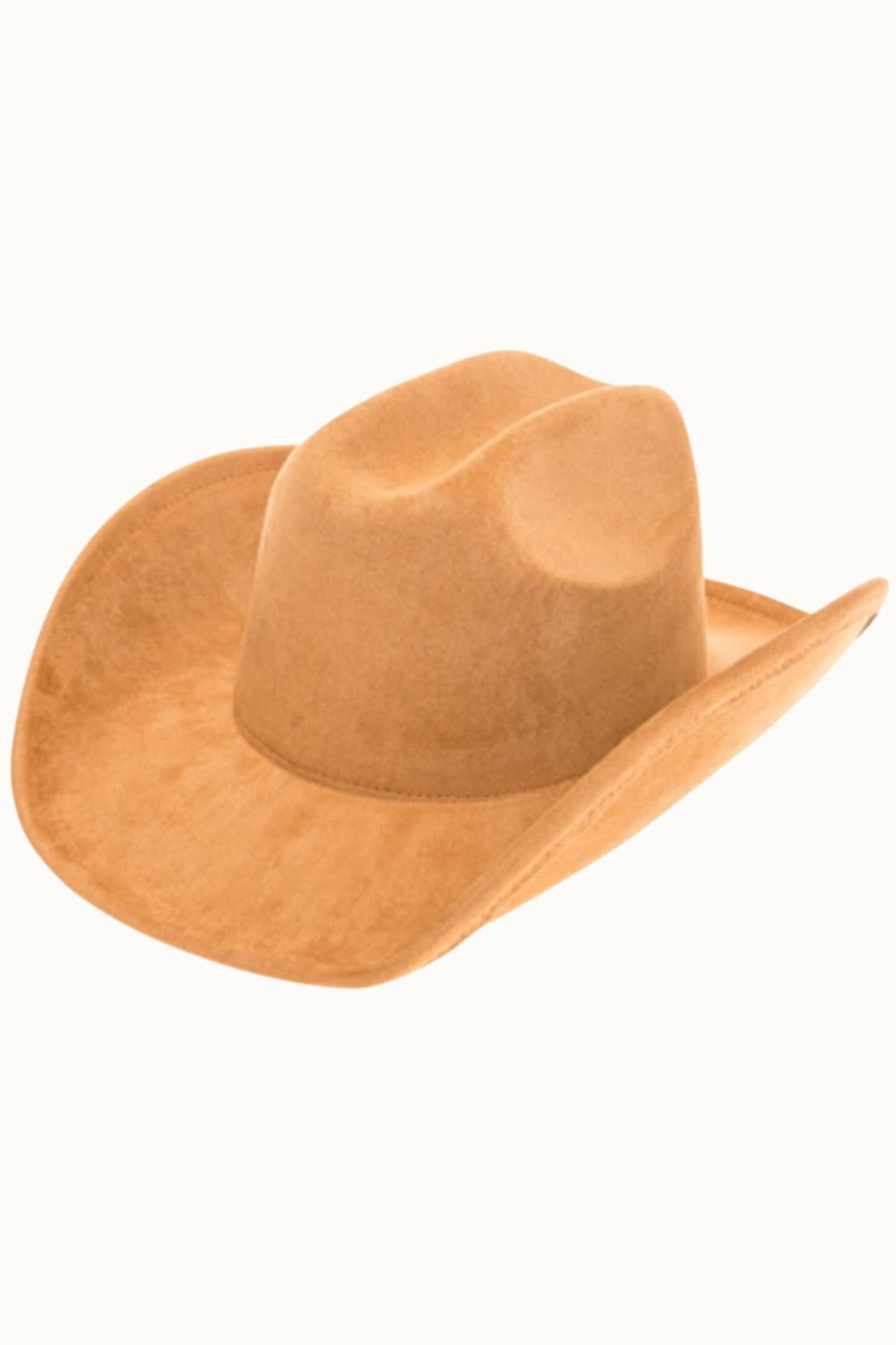 Olive & Pique - Wholesale Hat Accessory - Women's - Vegan Suede Cattleman Cowboy Hat12