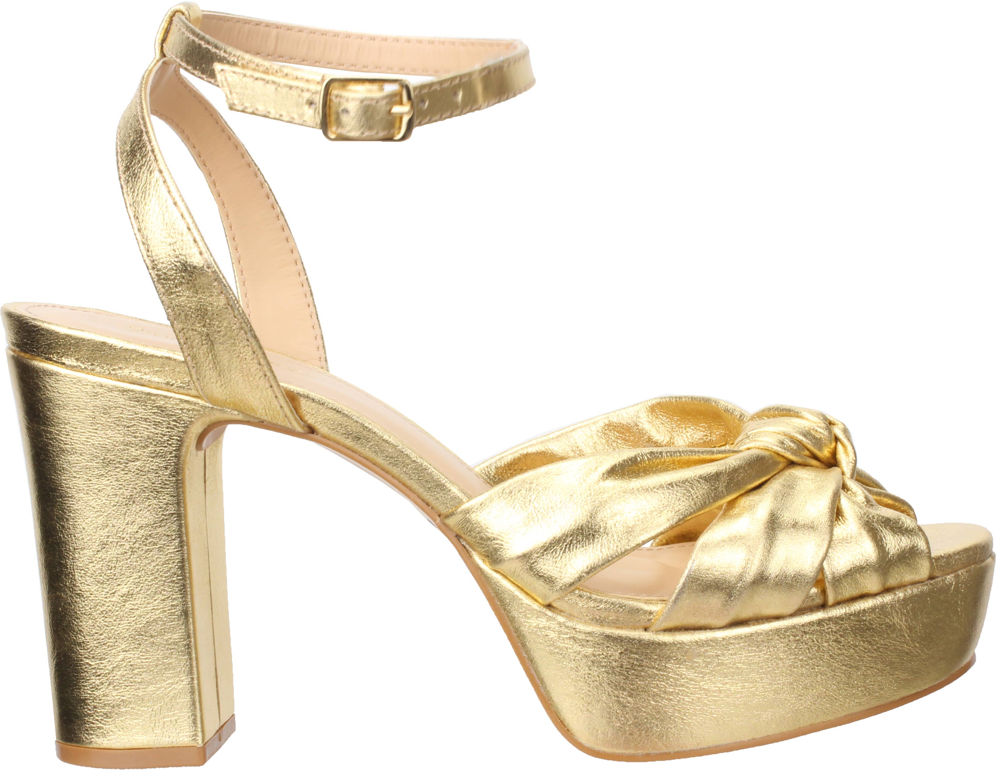 Bruno Menegatti - Wholesale Platform Heels - Women's - Lauren - Leather Dress Sandal 498841