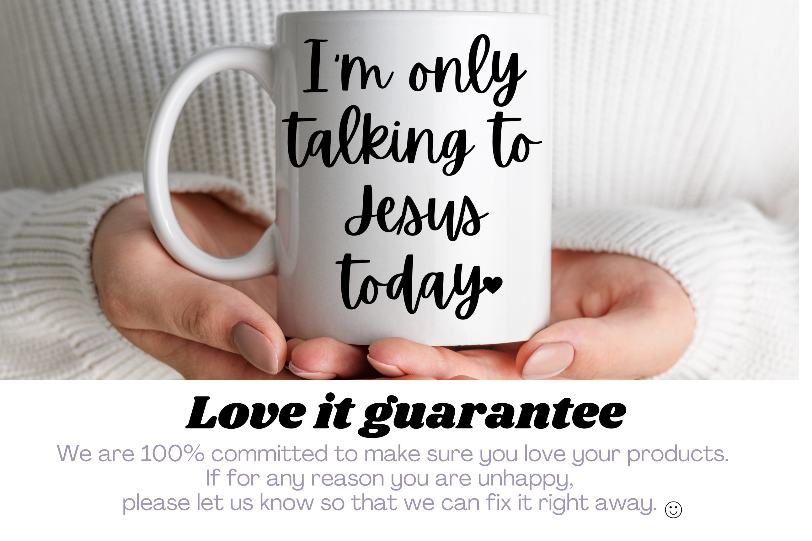 LOVE TIFFANY – Großhandel Kaffeebecher – „Jesus Loves Lefties“ Tasse aus weißer, glänzender Keramik, 15 Unzen (Tasse für Linkshänder) | Jesus-Kollektion von Love Tiffany6