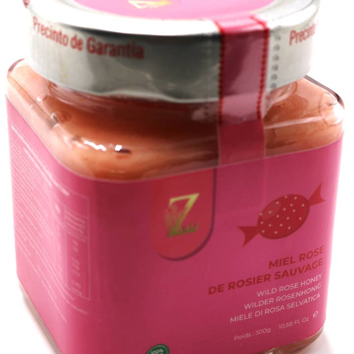 Zayti L.T.D.M - Venta al por mayor Miel - Miel Rosa de Escaramujo de Rusia 100% natural - tarro de