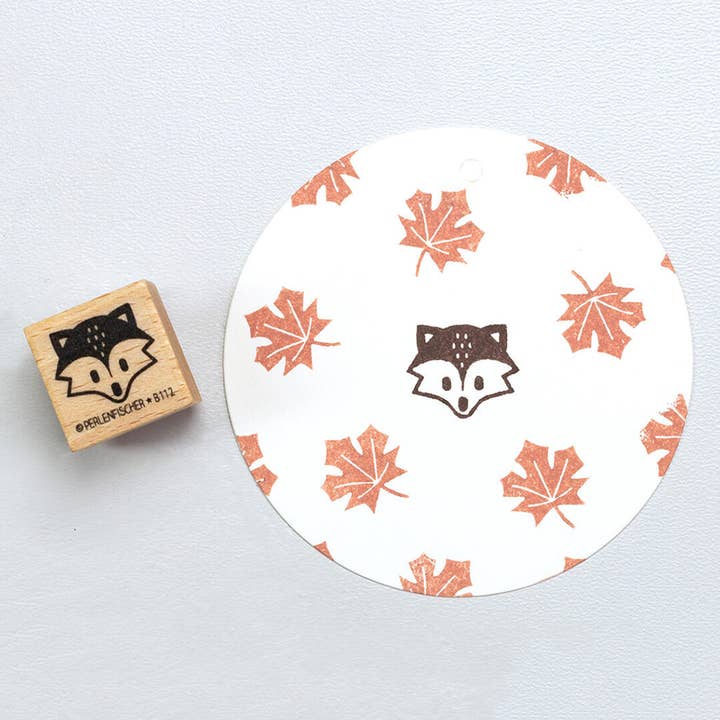 5x Stamp | Fox Head for wholesale by Perlenfischer