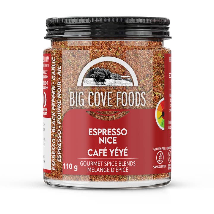 Big Cove Espresso Nice Spice Blend for wholesale by Big Cove Foods