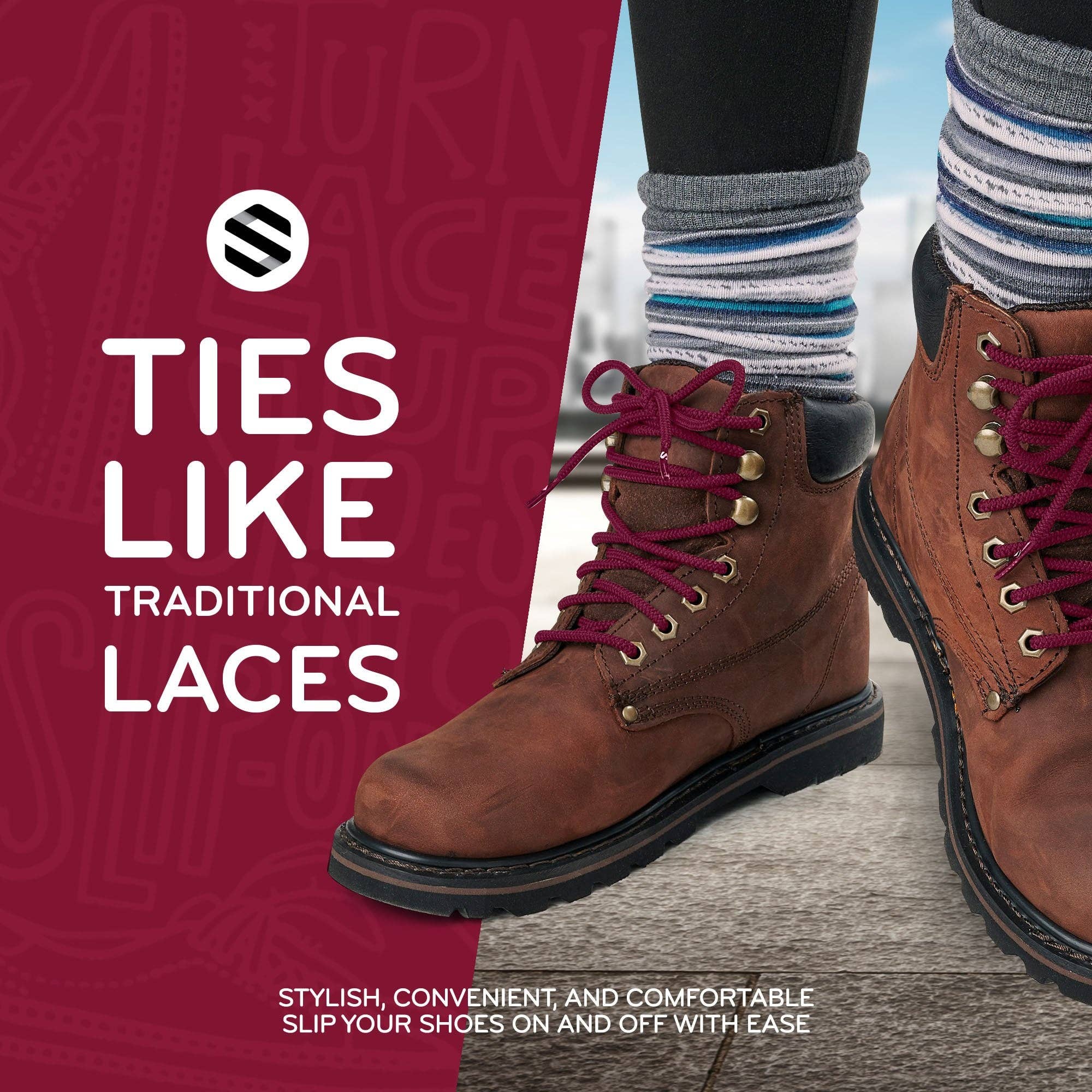 The Original Stretchlace - Wholesale Schoenveters - Uniseks - Ronde Elastische Rekbare Schoenveters43