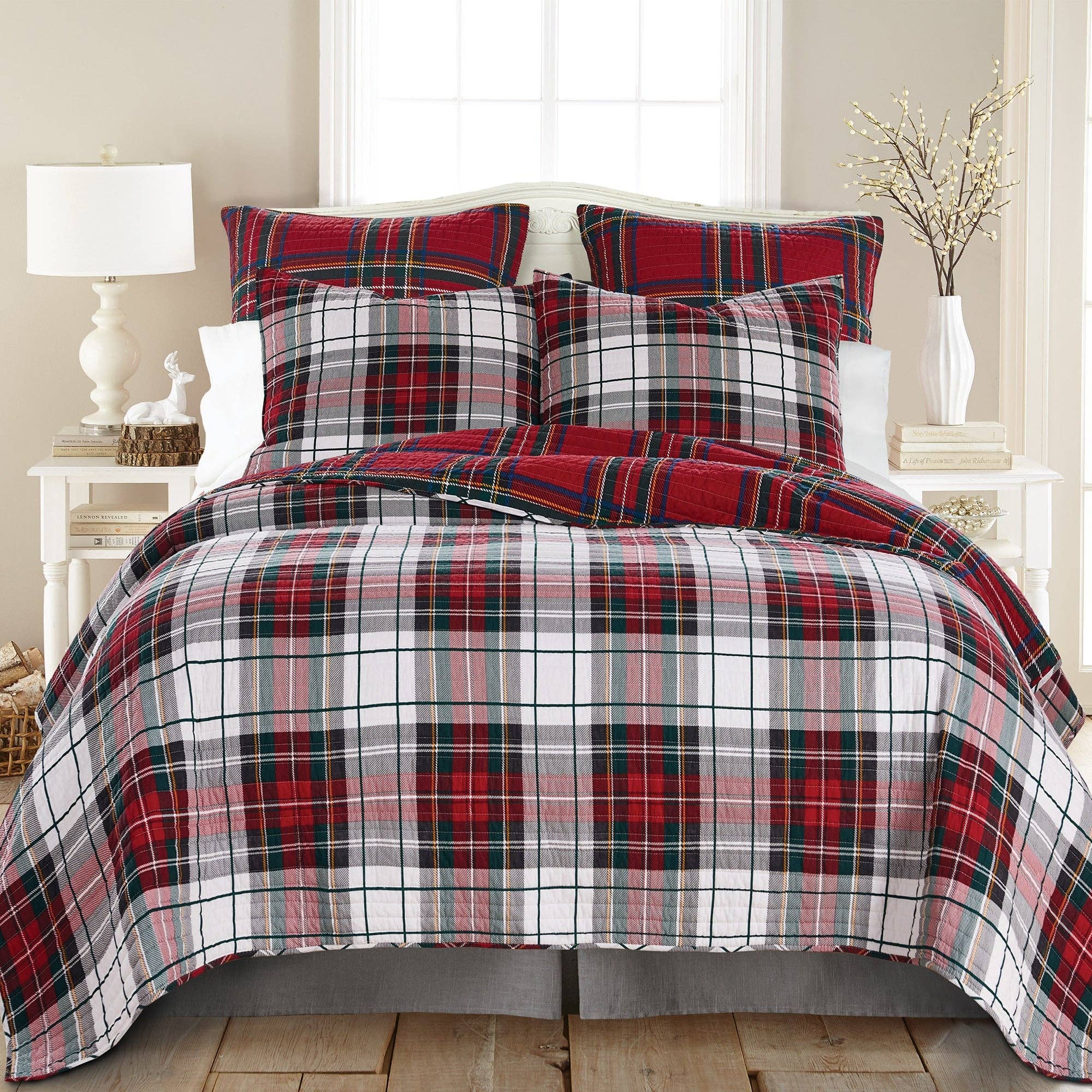 Levtex Home - Wholesale Quilt - Spencer Plaid Quilt1