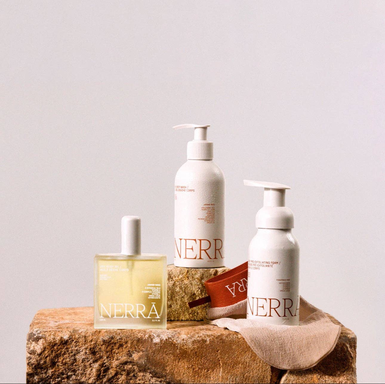 NERRĀ - Wholesale Bath & Body Set - The Bathhouse Ritual B2B4