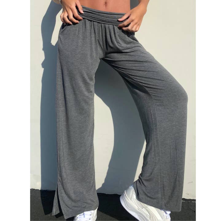 Slightly Buddha - Wholesale Pants - Women's - Bamboo Universal Pant - Grey