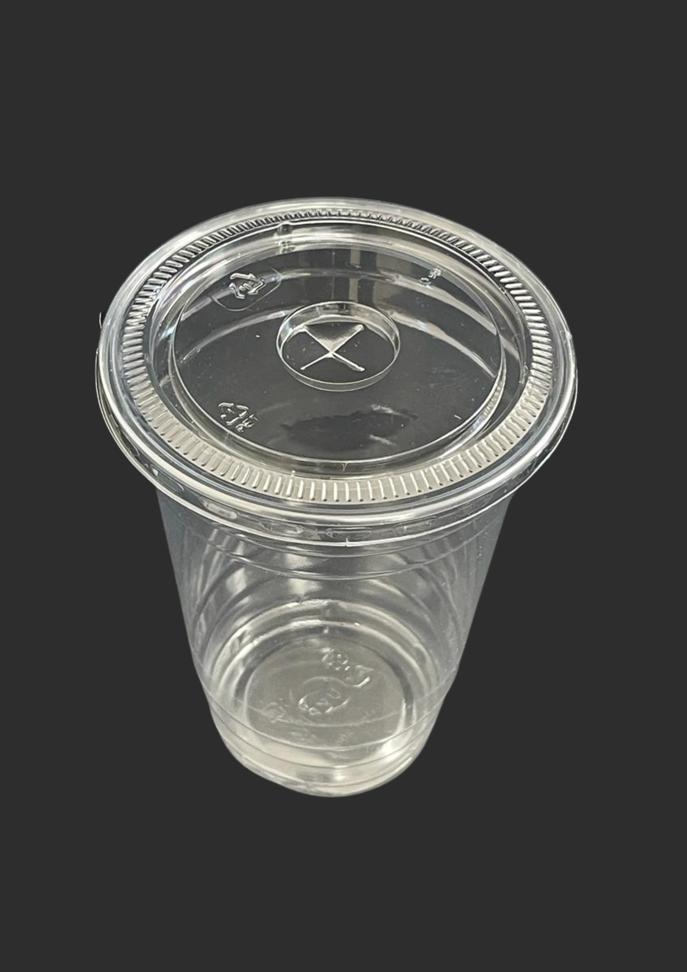 UNIMIX FLORAL - Wholesale Disposable Cup - Disposable PET Cup & Lid 98mm In Various Sizes & Types 50/PK14