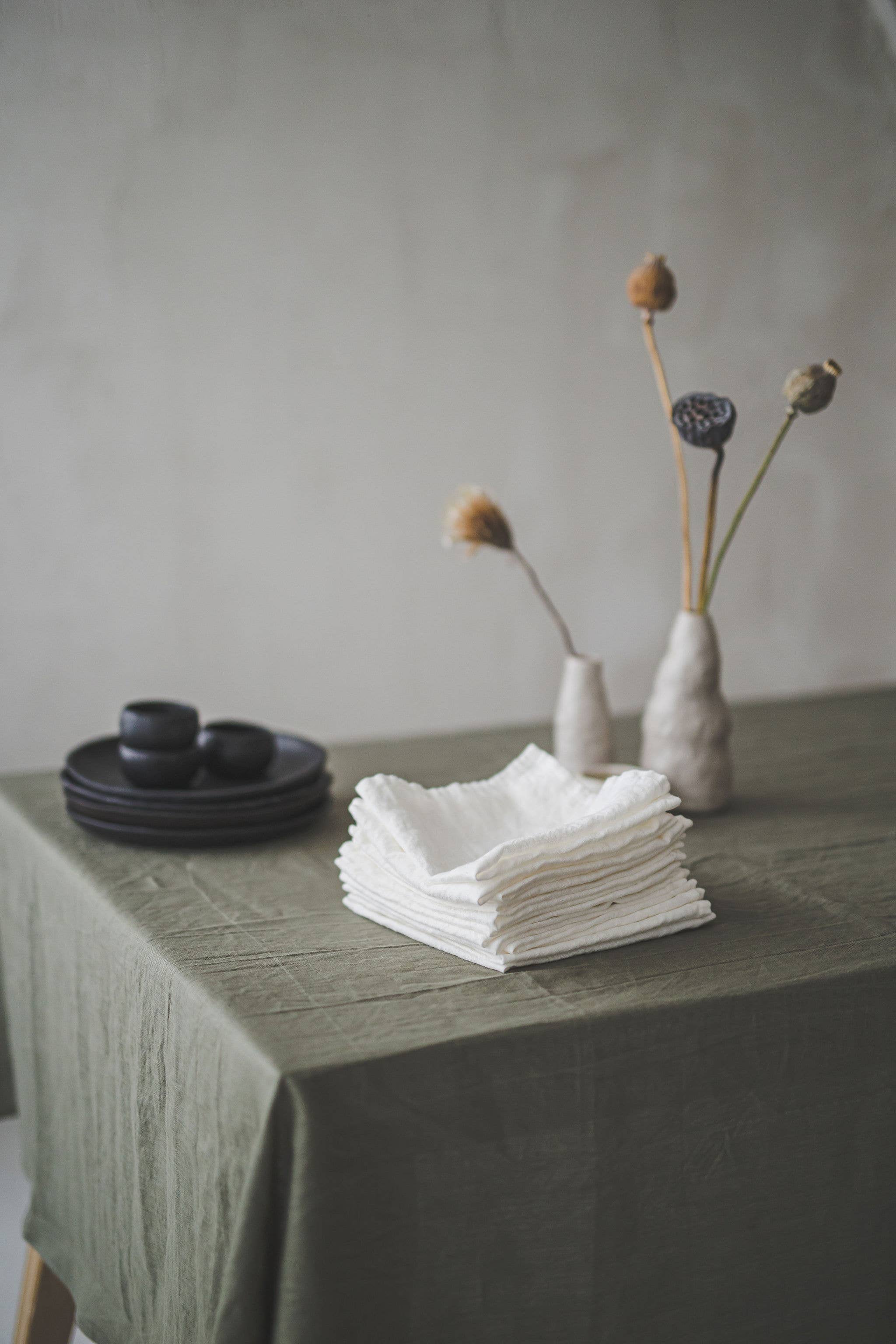 Epic Linen - Venta al por mayor Servilletas de tela - Servilletas de lino para mesa, decoración de mesa en lino de lino0