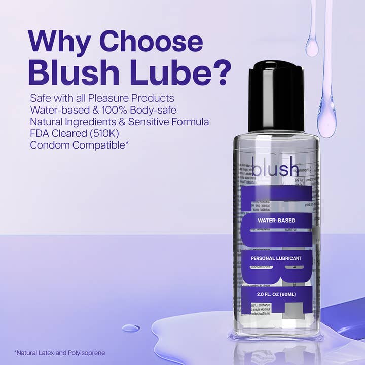 Blush - Wholesale Personal Lubricant - Blush Lube - Water-Based - 2oz Bottle1