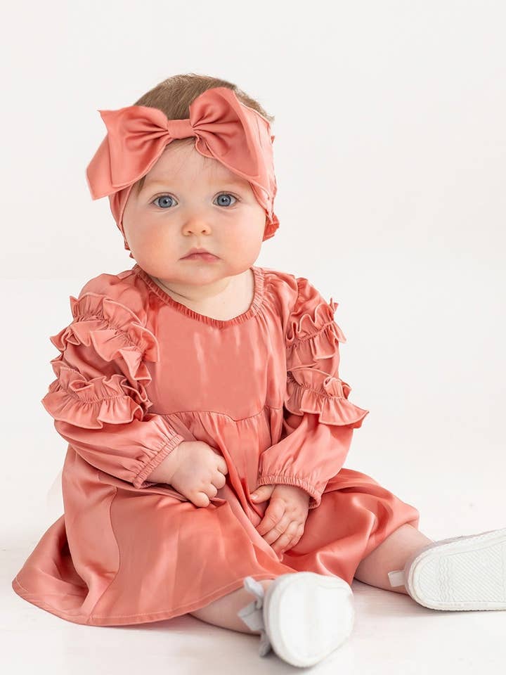 Symphony Ruffled Sleeve Dress for wholesale by mabel + honey