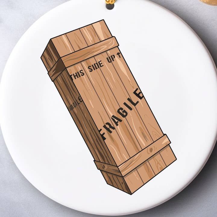 Square Peggy - Wholesale Ornament - Fragile A Christmas Story Ornament Gift Must Be Italian Ralphie Pink Bunny Costume Leg Lamp Shoot Your Eye Out0