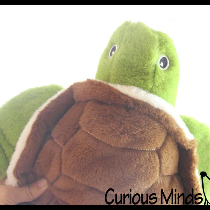 Curious Minds Toys - Wholesale Stuffed/Plush Toy - Kids & Baby - 1 Sea Turtle Plush Stuffed Animal - Adorable Plushie Stuffie