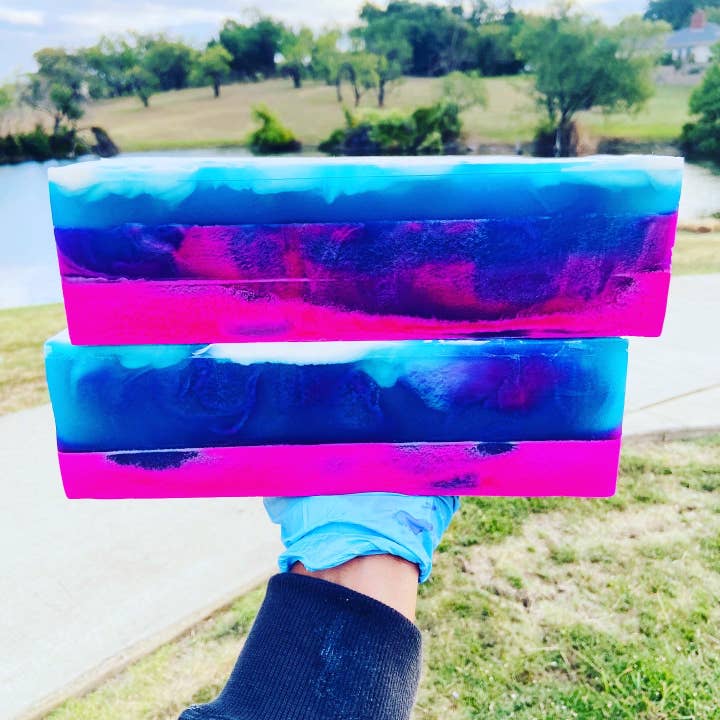 Bruja Pandora Box LLC - Wholesale Bar Soap - Cotton Candy Soap Loaf3