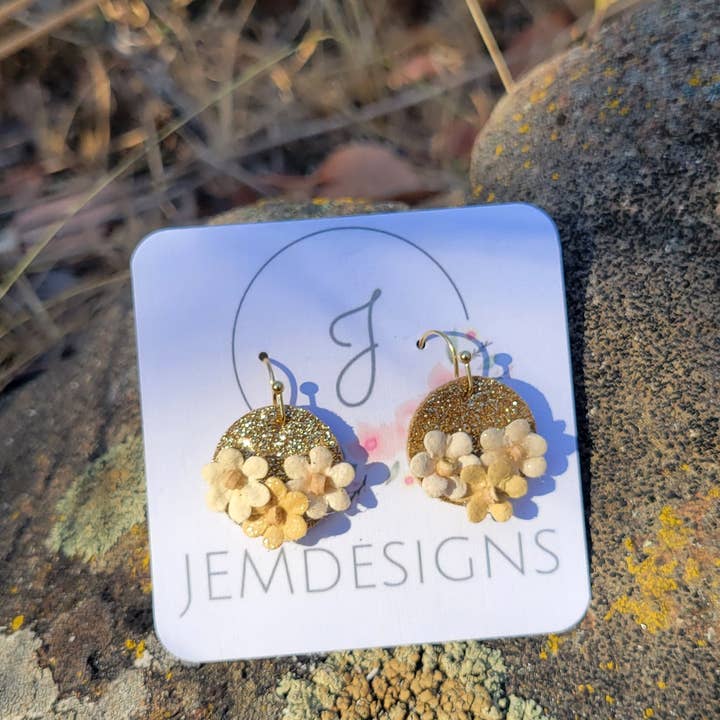 JEMdesigns - Wholesale Dangle Earrings - Sunlit Bloom Earrings6