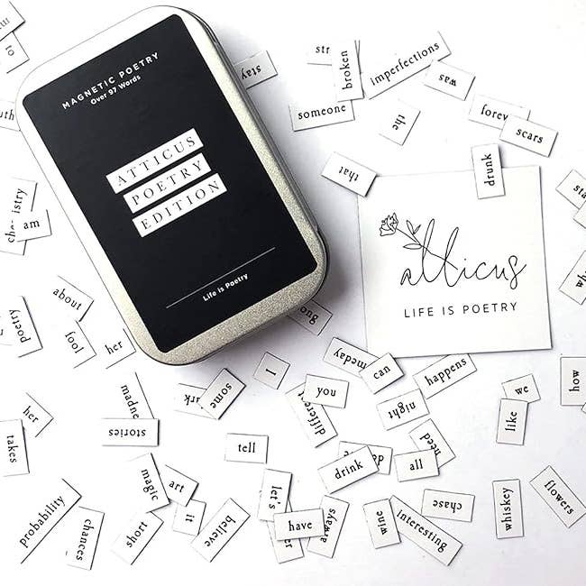 Atticus Poetry - Wholesale Magnet - Magnet Poetry Set