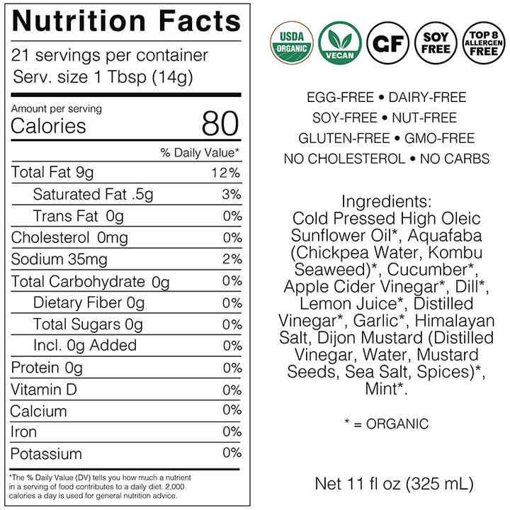 Fabalish - Wholesale Dip - Organic Tzatziki Dip2