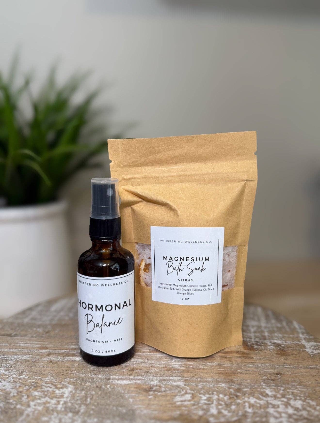 Whispering Wellness Co. - Wholesale Bath & Body Set - Tranquil Travel Set1