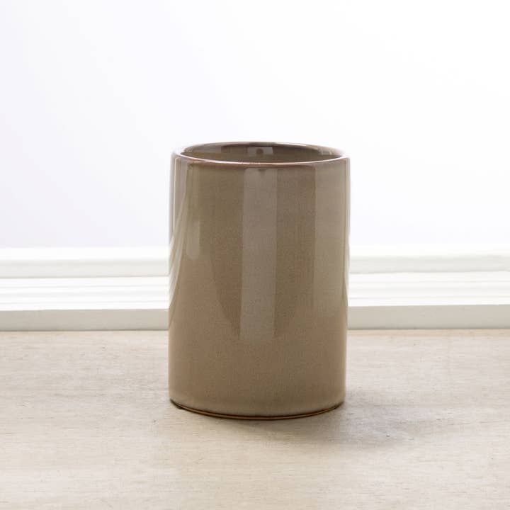 Moda at Home Enterprises, Ltd - Wholesale Toothbrush Holder - Aaron Ceramic Tumbler 2