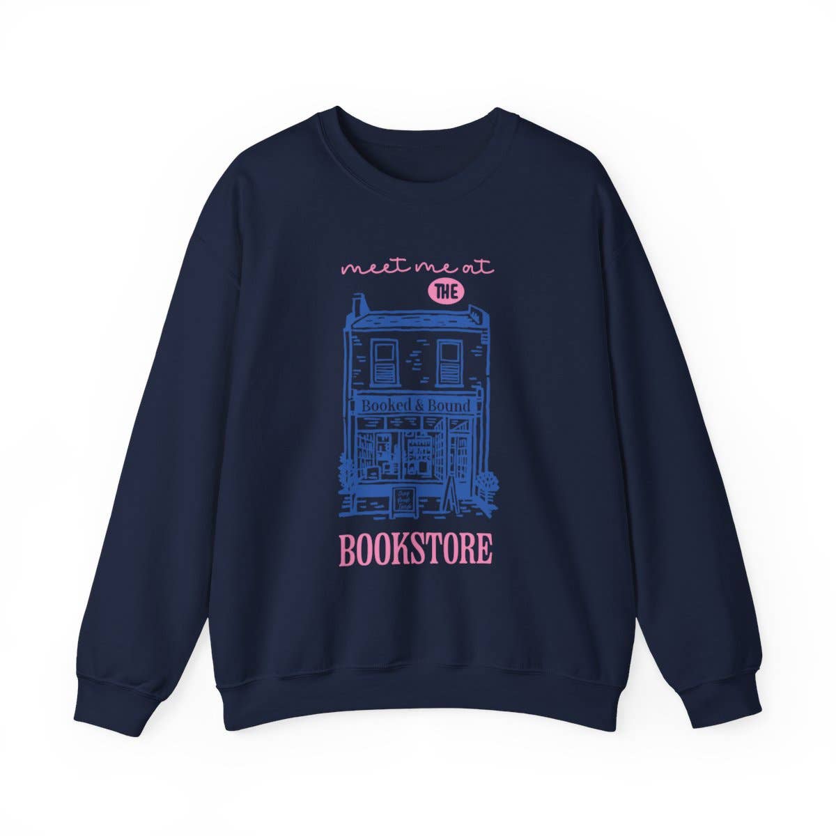 MagicMerchEmporium - Wholesale Graphic Sweatshirt - Women's - Meet Me at the Bookstore Sweatshirt5