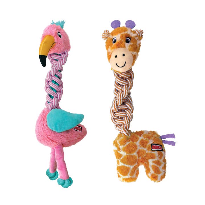 KONG® Knots Twists Dog Rope Toy Assorted Medium/Large for wholesale by Pet Palette Distribution