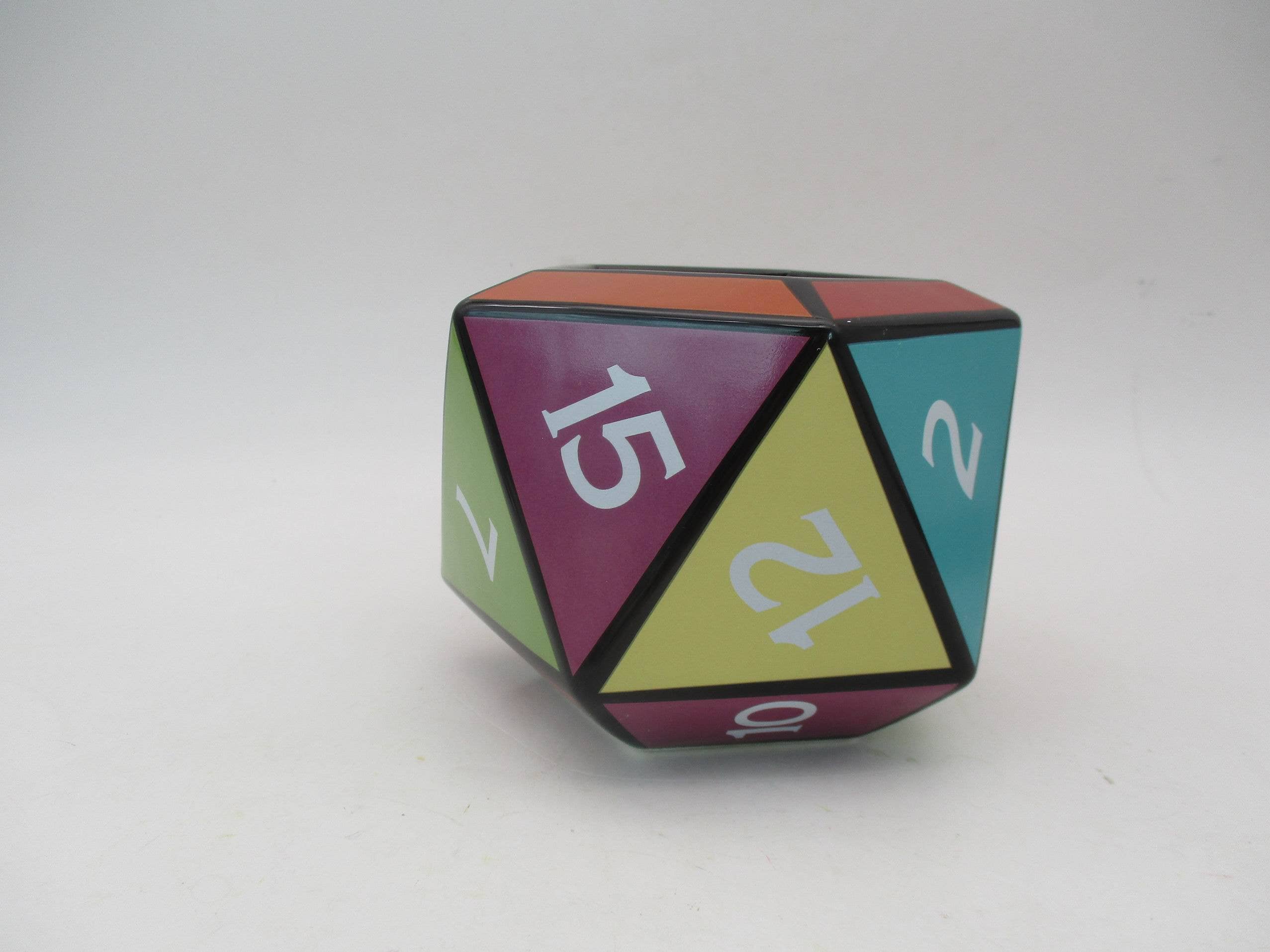 Silver Buffalo - Wholesale Coffee Mug - Dungeons & Dragons D20 Die Ceramic 3D Sculpted Mug2