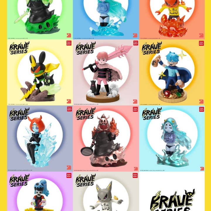 BCmini - Wholesale Decorative Figurine - 73090 Brave Series Blind Box-824