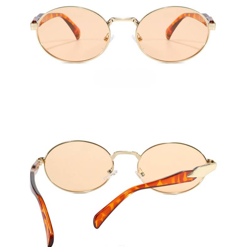 MKS America - Wholesale Sunglasses - Women's - Oval Y2k Fashion Vintage Sunglasses0