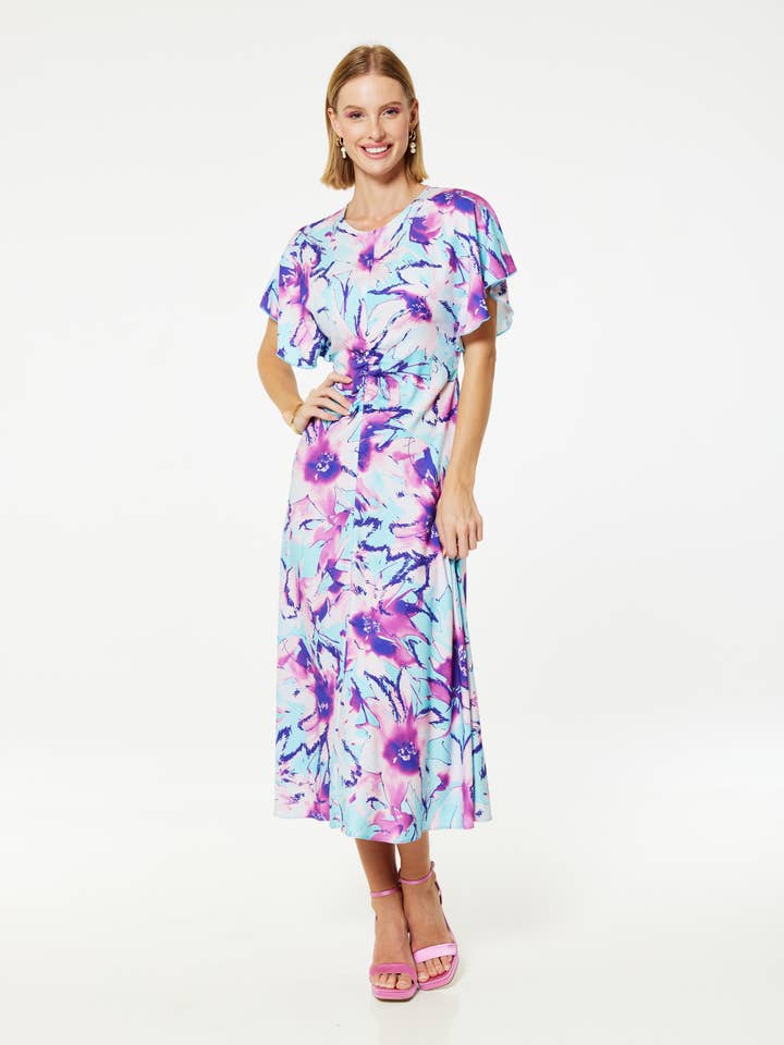 Closet London Kimono A-lijn jurk D10260 voor wholesale door Closet London