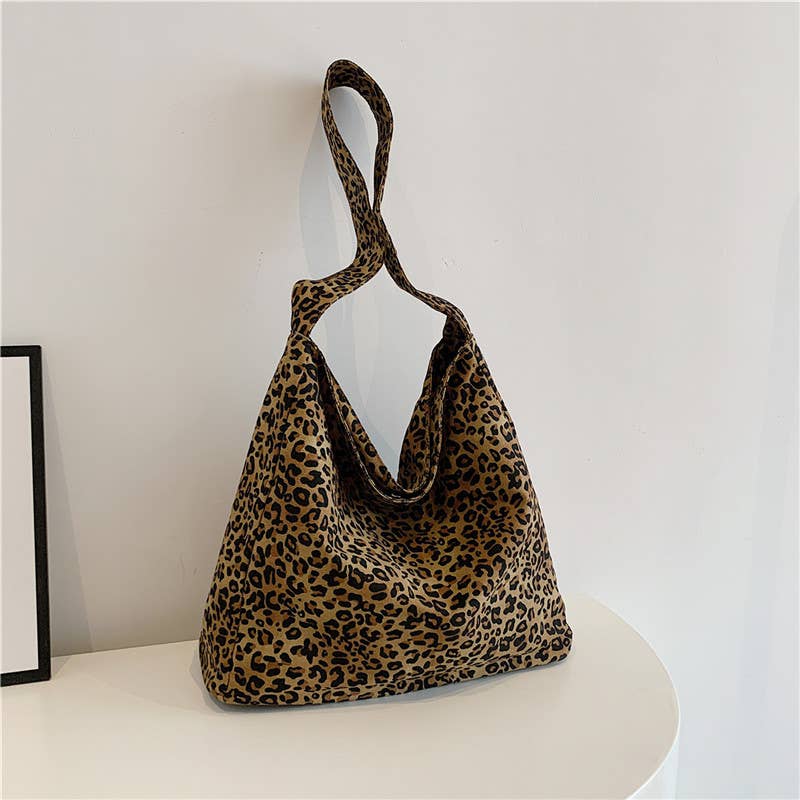 Lily Clothing - Wholesale Shoulder Bag - Women's - Fashionable leopard print hand-held tote bag1