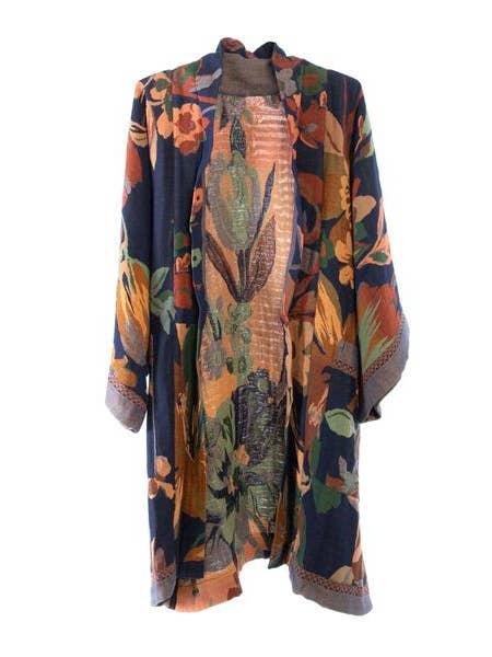 SAACHI – wholesale Jacket – Women's – Floral Kimono Cotton Jacket for Fall