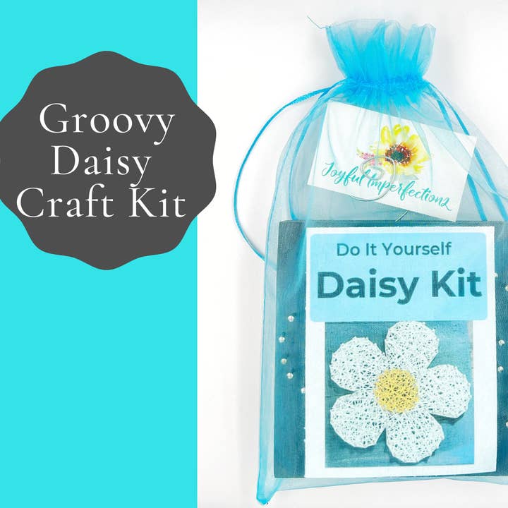 Joyful Imperfectionz - Wholesale DIY Craft Kit - Retro Party Activity | Funky Party Favors | Groovy Craft Kit0