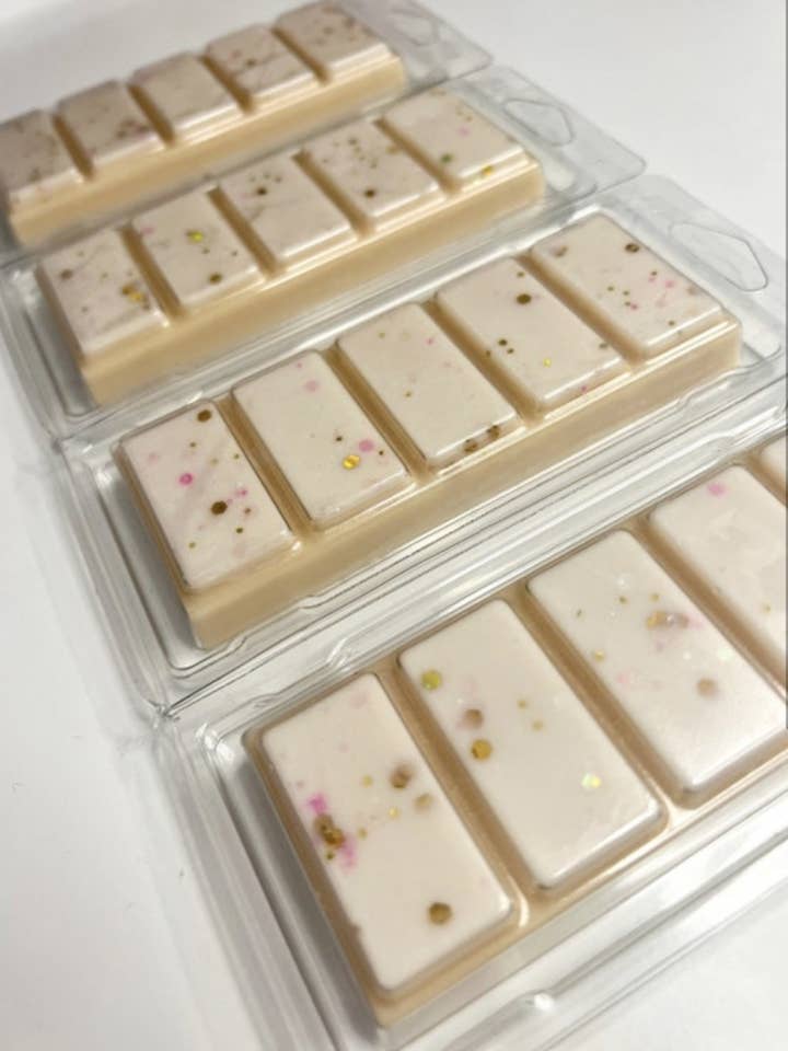 Golden Orchid Wax Melt Snapbar for wholesale by The Fizz Bizz