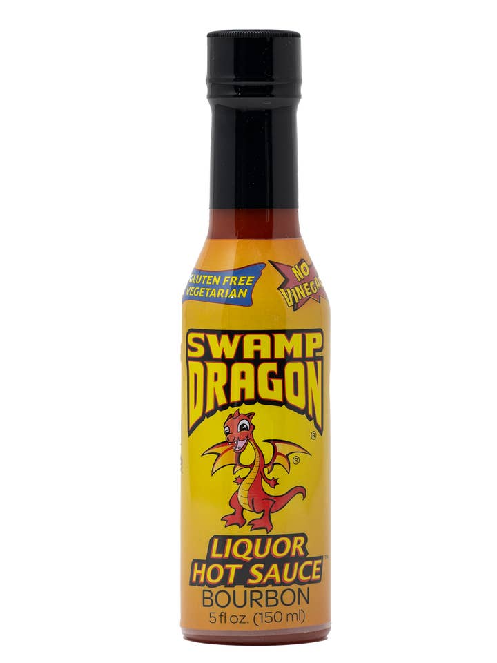 Bourbon Hot Sauce for wholesale by Swamp Dragon