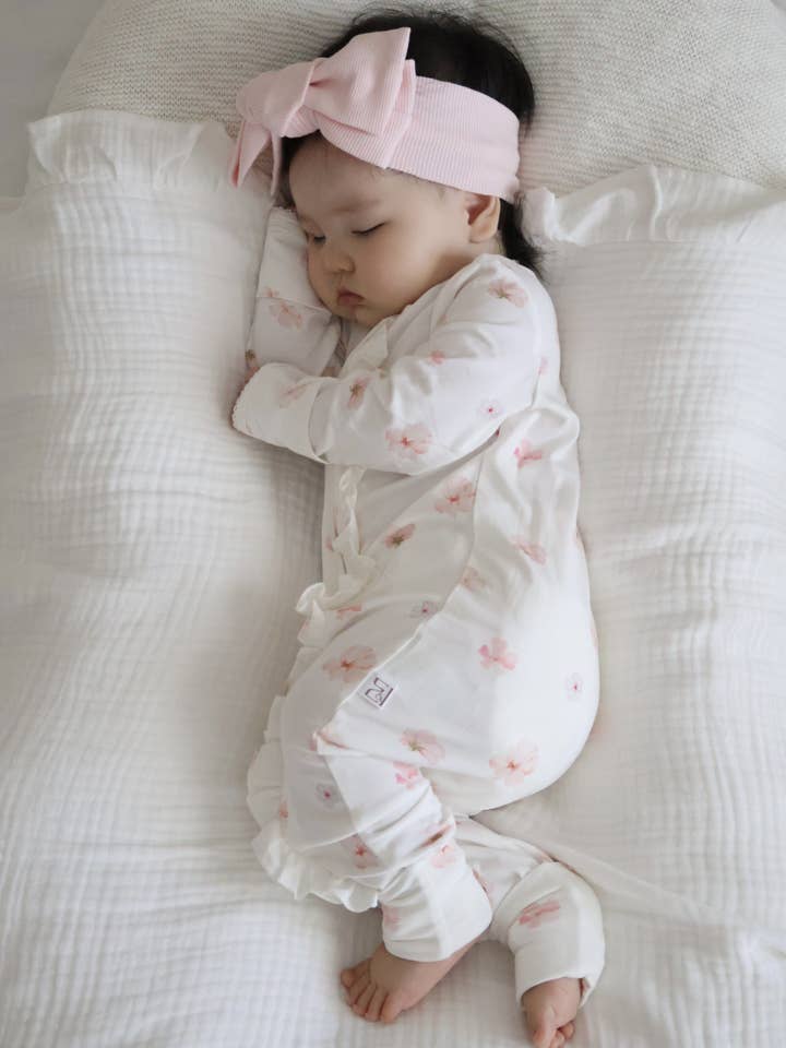 Elke & Indigo - Wholesale Jumpsuit – Baby - Bamboo/Organic Cotton Growsuit - Camelia Cottage1