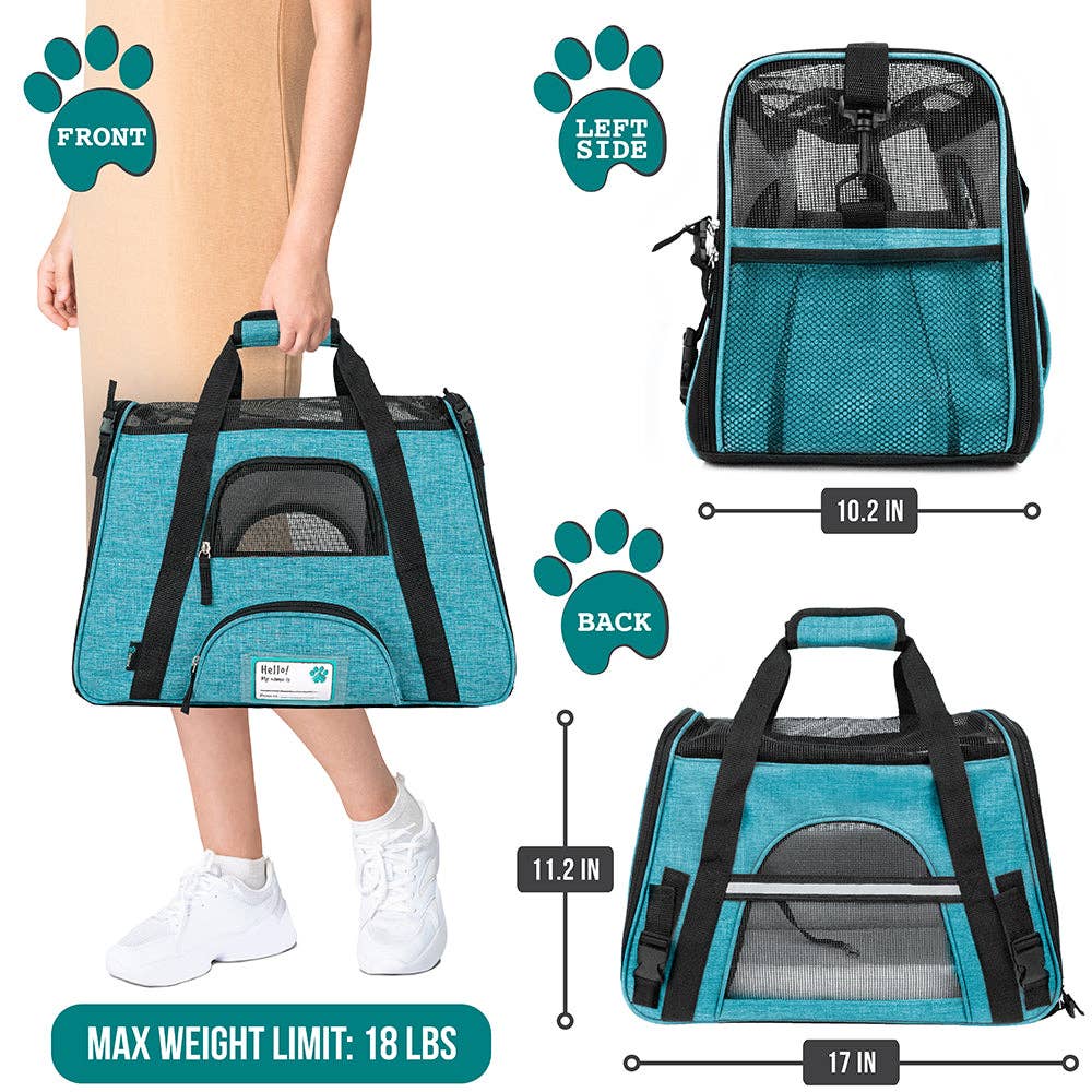 PetAmi - Wholesale Pet Carrier - Cat/Dog - Heather Tote Bag Pet Carrier73