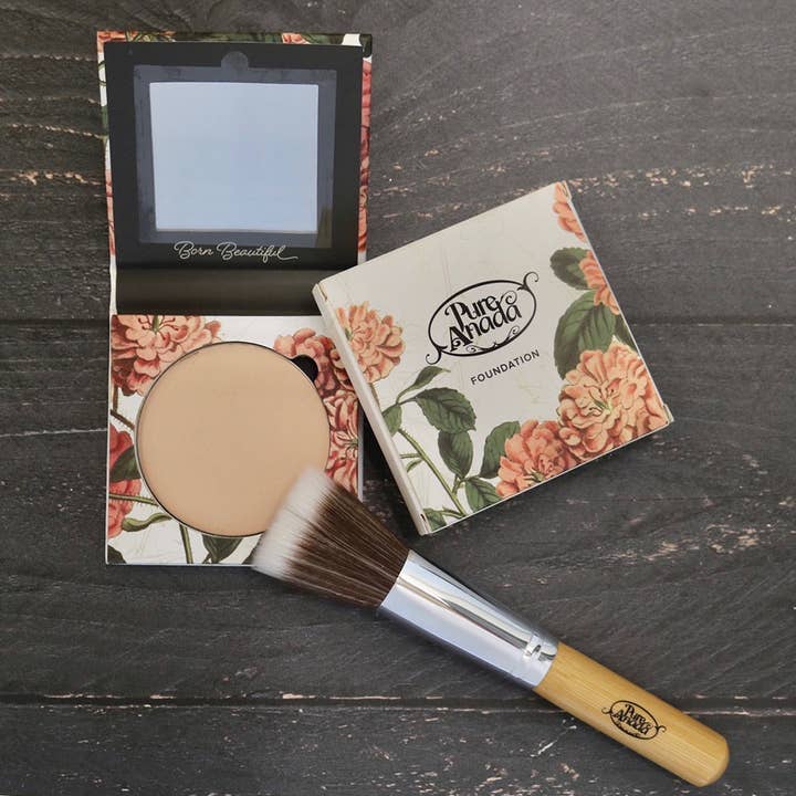 Pure Anada Natural Cosmetics - Wholesale Make-up setting spray/powder - Translucent (Pressed) - Glow Finishing Powder (Compact)1